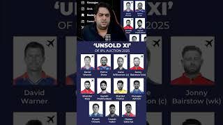 Ipl unsold players xi || #ipl #iplauction #cricket #abcricinfo #indiacric