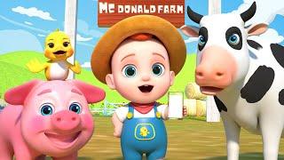 Old MacDonald Had A Farm - Seu Lobato | Músicas Infantis - Leo em Português