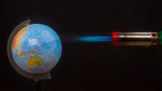 A GAS TORCH VS GLOBE. AMAZING EXPERIMENTS WITH FIRE.