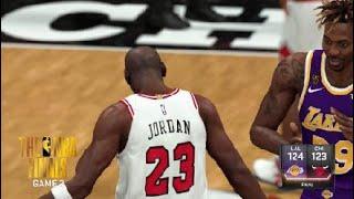 NBA 2K20_НБА сезон 2021 Финал Лос-Анджелес Лэйкерс - Чикаго 2 матч 4ч