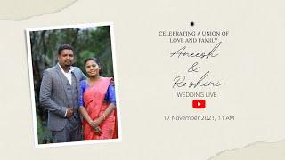 ANEESH WEDS ROSHINI