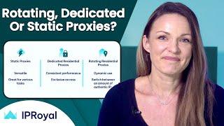 Which Residential Proxy Type to Choose: Static, Dedicated, or Rotating