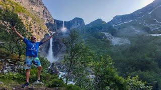 Aursjøveien til Mardalsfossen 24  juni 2020