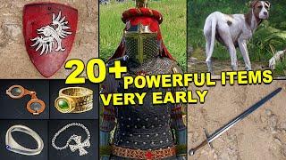 Kingdom Come Deliverance 2 - How To Get 20+ Best Powerful Items In Very Early (Weapons, Armors etc)