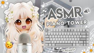  Roblox ASMR  PIANO TOWER  but it's *CREAMY* Keyboard ASMR