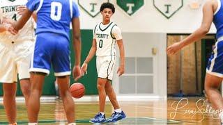 ANDRE STEELE JR. HE'S A BUCKET AND A GLOVE!!  "SOPHOMORE SEASON HIGHLIGHTS" (TRINITY HS)