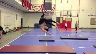 Sarah Hardy Aerial Straps Training 2014