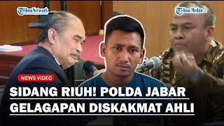 MALUNYA POLDA JABAR Diskakmat Saksi Ahli, Peserta Sidang Sampai Tepuk Tangan, : Itulah Akibatnya