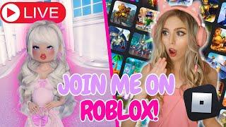 LIVE! LET'S PLAY ROBLOX!