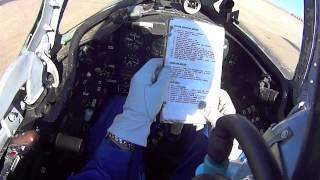 MiG-15 takeoff from Runway 2, KSAF, NM, USA