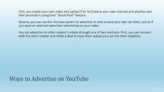 A Guide to Book Self-Publishing and Promotion : How to Promote Your Books on YouTube