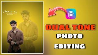 Dual Tone Photo Editing|| PicsArt Photo Editing|| New Photo Editing 2024#editing