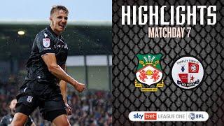 HIGHLIGHTS | Wrexham AFC vs Crawley Town