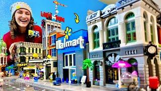 I Built A Walmart For My LEGO City! (Custom LEGO Modular)