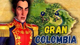 EARLY Gran Colombia Domination on DEITY!