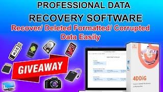 Best Easy Way to Recover Deleted/Corrupted/Formatted Data from USB/HardDisk/PC | Tenorshare 4DDiG