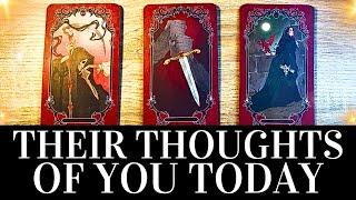 PICK A CARD  Their THOUGHTS Of YOU Today  What Is On Their Mind? ️ Love Tarot Reading Soulmate