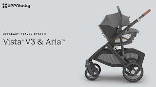 UPPAbaby Vista V3 Stroller & Aria Car Seat Travel System