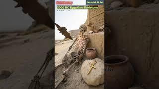 Animation of 2000 BC Egyptian Skeletons | Skeletal AI Art | 44