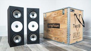 Amphion two18 & the CRAZY BOX it comes in! (review)