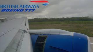 British Airways Boeing 777 Arrival at Punta Cana