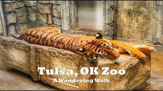 Tulsa Zoo – Tulsa, OK: Wandering Walks of Wonder Slow TV Walking Tour 4K