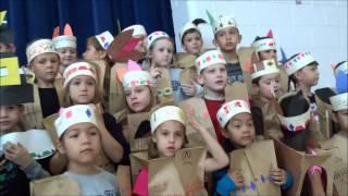 WestWing Mountain Elementary 1st Grade Thanks Giving Program, Gavin Prosory