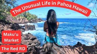 Secret Spots on the Red Road | VLOG | Maku’u Farmers Market