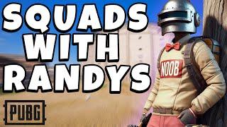 Random Squads is SCARY! PUBG Console XBOX PS5 PS4