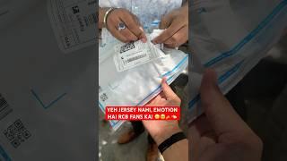 RCB New Champion Jersey Unboxing! #rcbchampionsjersey #rcb #rcbians #viratkohli #rajatpatidar