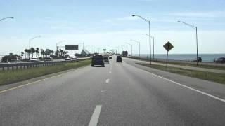 Sunshine Skyway Bridge southbound