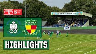 HIGHLIGHTS | Newcastle Town 1-2 Nantwich Town | PitchingIn NPL West | 26/8/24