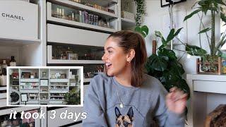 DECLUTTER, CLEAN & ORGANISE: BEAUTY ROOM TOUR | JAMIE GENEVIEVE