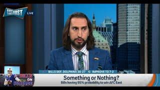 FIRST THINGS FIRST | Nick Wright CONCERNED Buffalo Bills Will WIN AFC East Too Soon | NFL