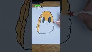 DRAWING WALL NUT ON PLANTS VS ZOMBIE #shrots #shortsvideo #shortsfeed #game #plantsvszombies