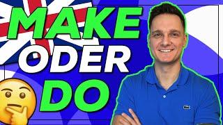 MAKE oder DO - Erklärung, Beispiele + Übungen | Englisch lernen