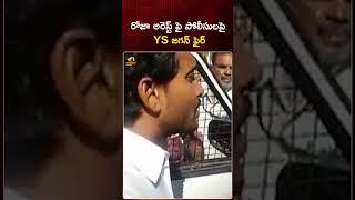 రోజా అరెస్ట్ పై పోలీసులపై YS జగన్ ఫైర్ | #YSJagan | #RKRoja | #YTShorts | AP News | Mango News