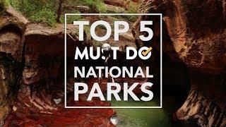 TOP 5 National Parks in the US | Must Do Travels