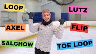 Figure Skating | The SIX Different Jumps For Figure Skaters