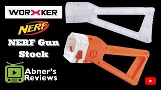 Worker Brand NERF Gun Stock by Abner's Reviews #Shorts