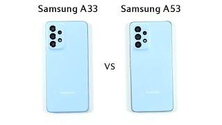 Samsung A33 vs Samsung A53 Speed Test & Camera Comparison