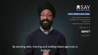 Hate Crime & Bullying Government consultation to focus on Sikh issues