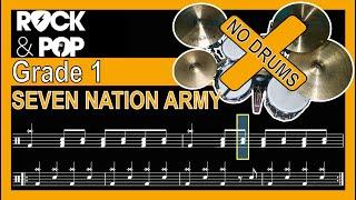 Seven Nation Army - Drumless Track With Notation (Trinity Grade 1)