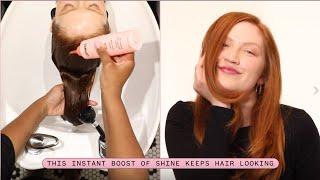 how to get shiny hair | flash instant shine mask | amika