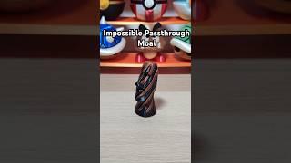 3D Printed Impossible Passthrough Moai Fidget #3dprinting #asmr #shorts #reels
