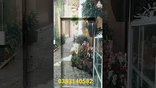 Mẫu tranh 3d dán cầu thang đẹp phòng cảnh tường hoa