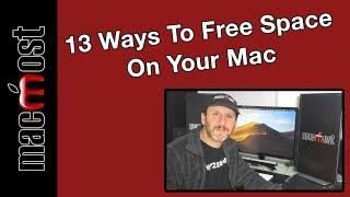 13 Ways To Free Space On Your Mac (MacMost #1927)