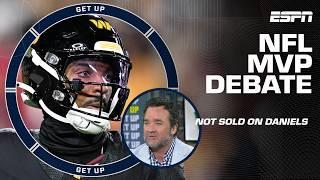 'I DON'T BUY IT!' ️ - Jeff Saturday QUESTIONS Jayden Daniels in the MVP conversation  | Get Up