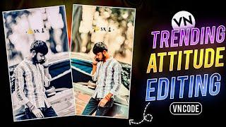 वैयक्तिक...!! Attitude Reels Editing | Instagram Trending Attitude Reels Video Editing | Vn Code