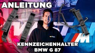 Anleitung: TwistNfix Fahrzeugspezifische Kennzeichenhalter passend für BMW M G87